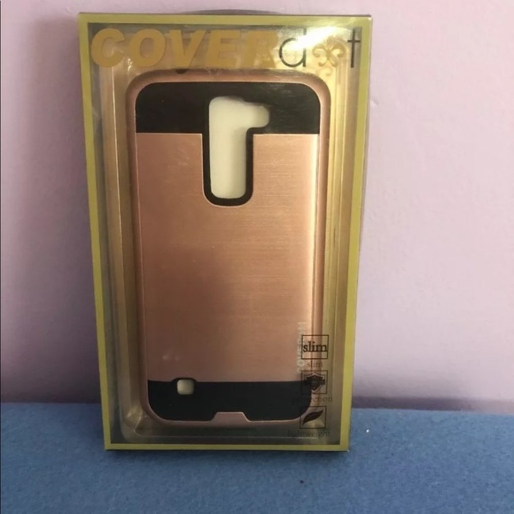 Cover Dot LG Tribute 5 Metal Hybird Case Rose